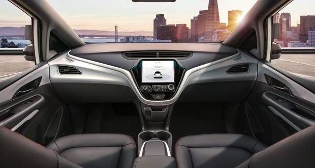 General Motors показал беспилотный автомобиль без руля и педалей