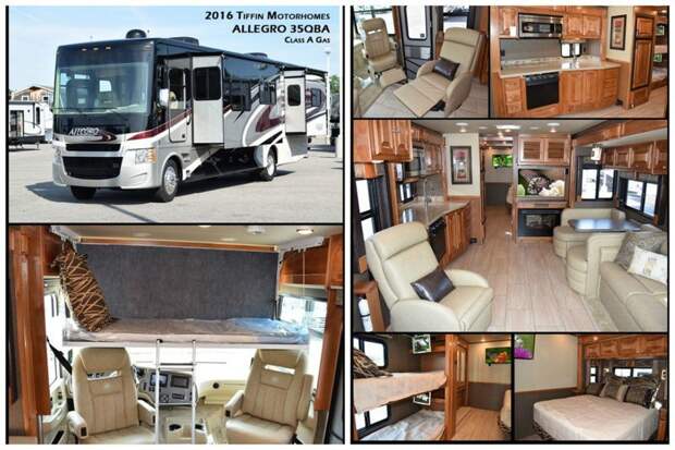 2016 Tiffin Motorhomes Allegro 35QBA Class A Gas Start 2016 Tiffin Motorhomes Allegro 35QBA Class A Gas Start автомир, дома на колесах, красота, удобство, чудеса