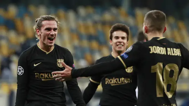 «Барселона» без Месси разгромила «Динамо» в Лиге чемпионов