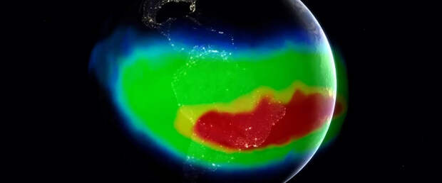Магнитное поле Земли усиливается над Сибирью и слабеет над Южной Атлантикой