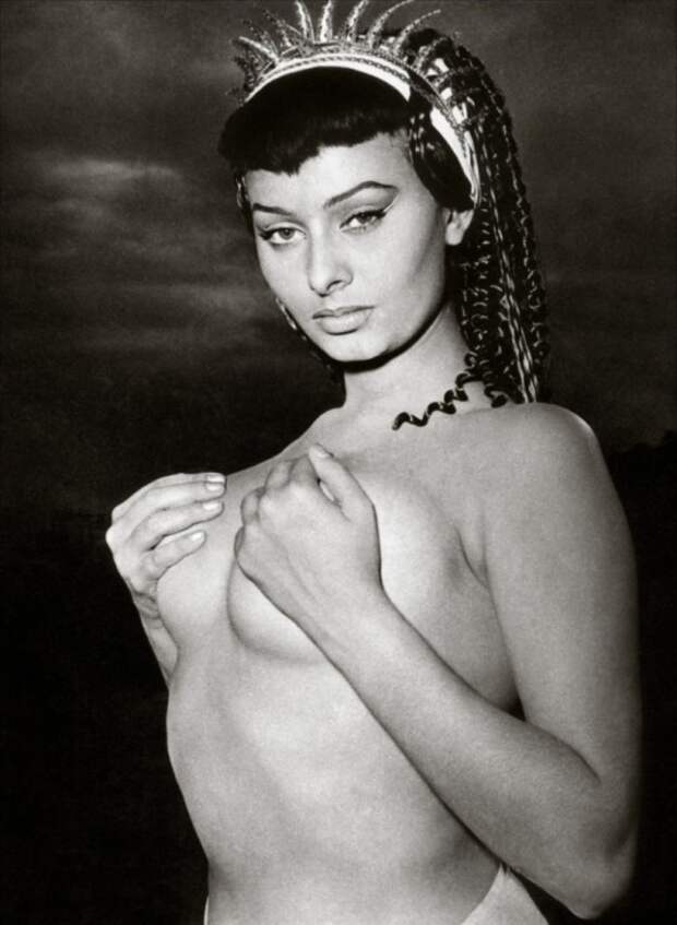 Обнаженная Софи Лорен. Фото / Sophia Loren nue. Photo