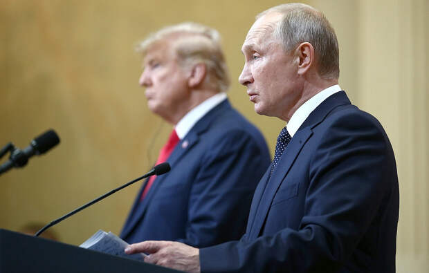 Президент США Дональд Трамп и президент РФ Владимир Путин Валерий Шарифулин/ТАСС