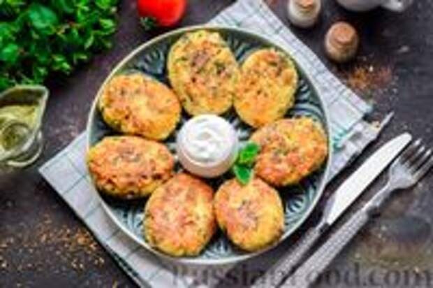 Фото к рецепту: Котлеты из консервированной сардины и кускуса