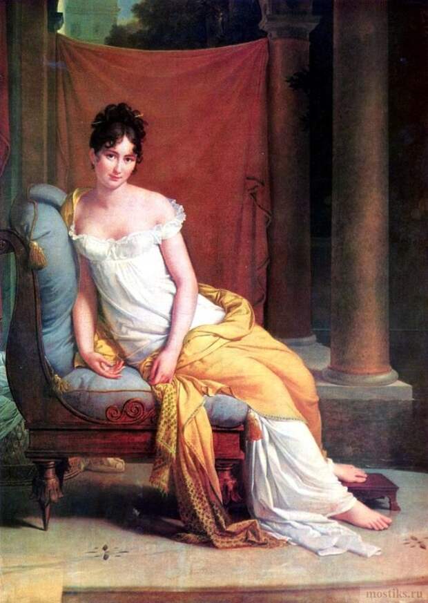 Франсуа Жерар «Портрет мадам Рекамье», 1802 Франсуа Жерар «Портрет мадам Рекамье», 1802