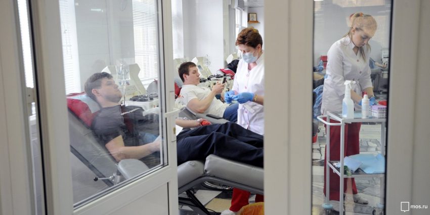 За день около 70 человек стали донорами крови в Новом Зыковском проезде