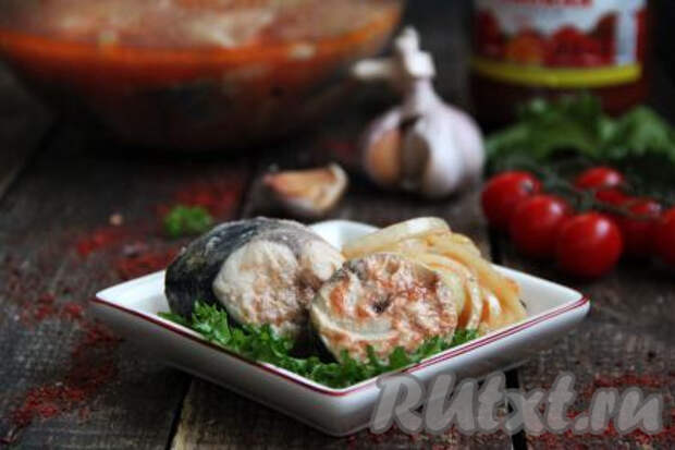 Скумбрия под маринадом классический