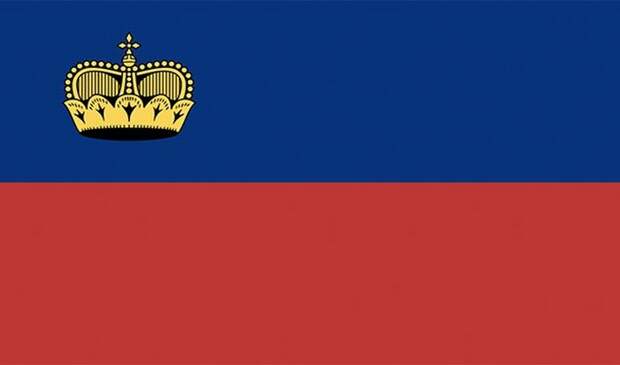 Флаг Лихтенштейна. Флаг Лихтенштейна.