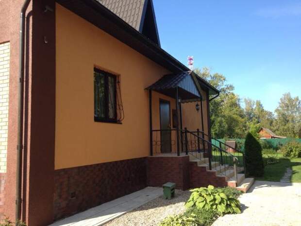 Косметический ремонт фасада дома, утепление загородного дома