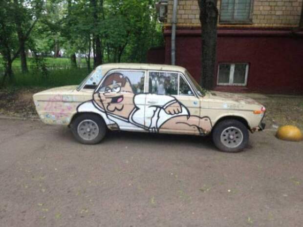 Странные автомобили на дорогах общего пользования (32 фото)