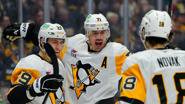 Гол Малкина с передачи Чинахова помог «Питтсбургу» победить «Ванкувер»