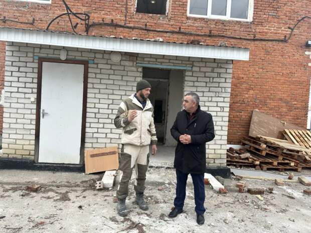 В Хакуринохабле продолжается масштабный капитальный ремонт второго корпуса детского сада «Насып»