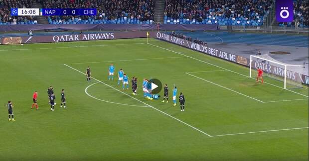 «Наполи» — «Челси» — 2:3. Видеообзор матча Лиги чемпионов