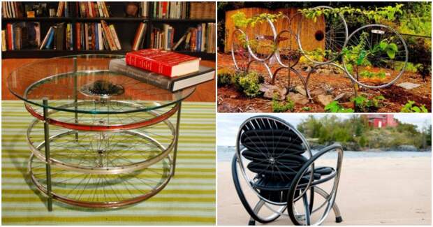 Нестандартное использование старого велосипеда: идеи для дома и сада