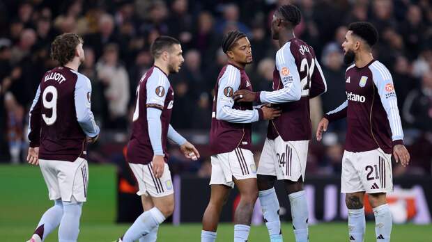 «Астон Вилла» обыграла «Лилль» в ответном матче и вышла в 1/4 финала Лиги Европы