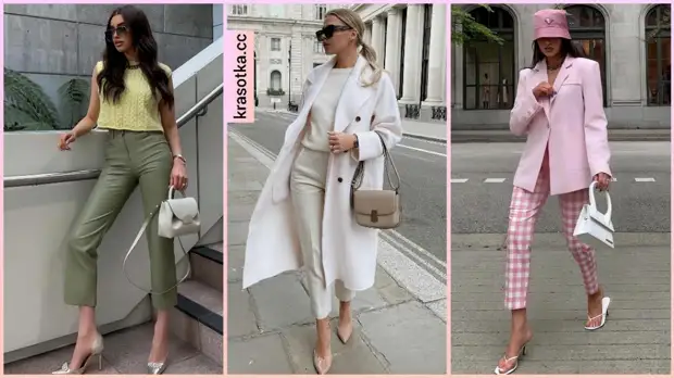 С чем сочетать укороченные брюки: 13 модных вариантов