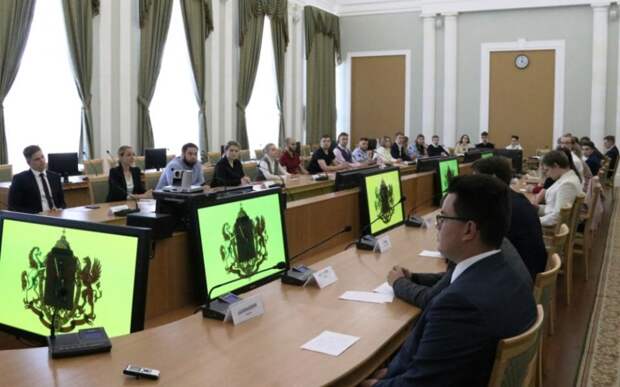 В Рязани состоялось первое заседание Молодёжного парламента