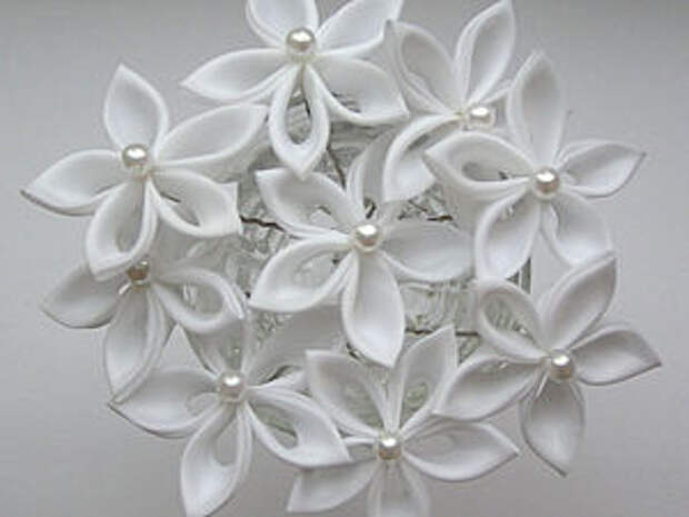 Шпильки-цветы | Ярмарка Мастеров - ручная работа, handmade