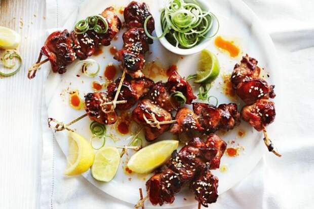 Очень вкусный куриный шашлык. \ Фото: img.taste.com.au.