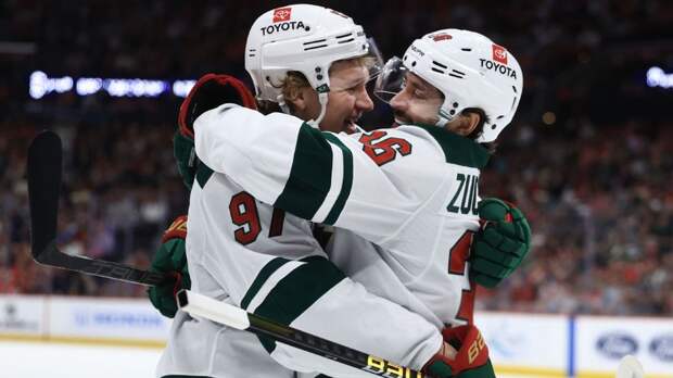 Голы Капризова и Хуснутдинова позволили «Миннесоте» одержать волевую победу над «Ютой»