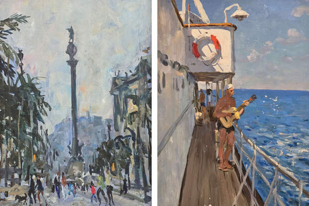 Макс Бирштейн, «Свежий ветер» / «На палубе»