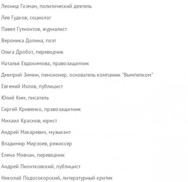 Конгресс интеллигенции: Требуем прекратить кампанию травли инакомыслящих на федеральных каналах!