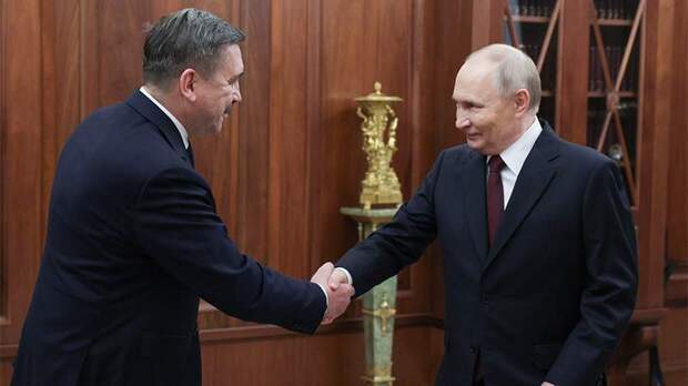 Путин провел встречу с председателем Федерации независимых профсоюзов РФ