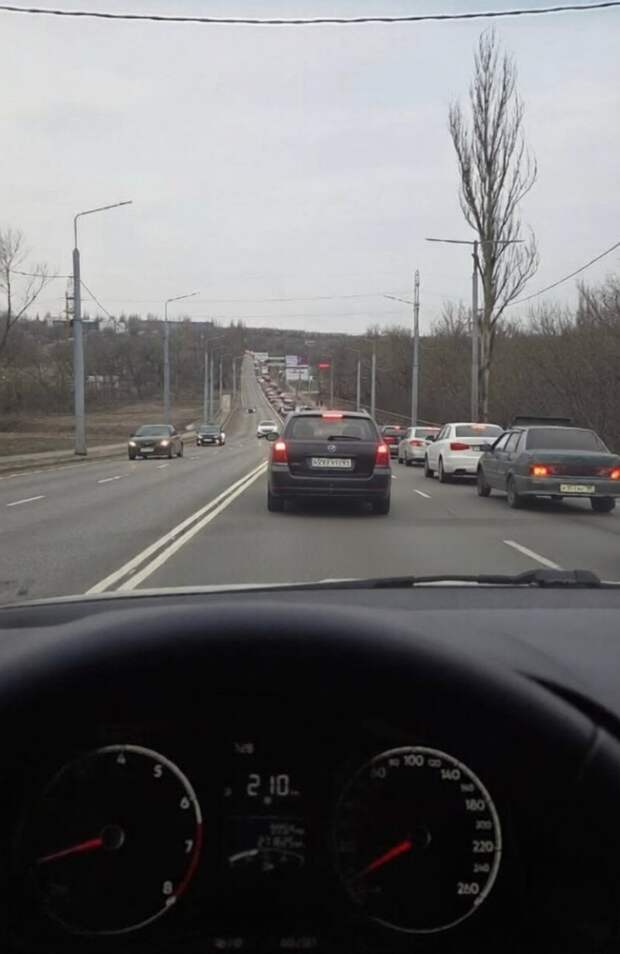 Пробка в Макеевке