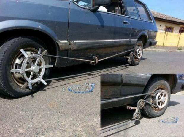 Забавные автоприколы