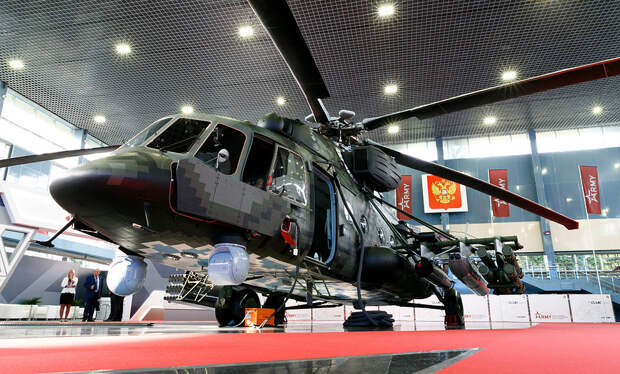 Военно-транспортный вертолет Ми-171Ш Минобороны РФ