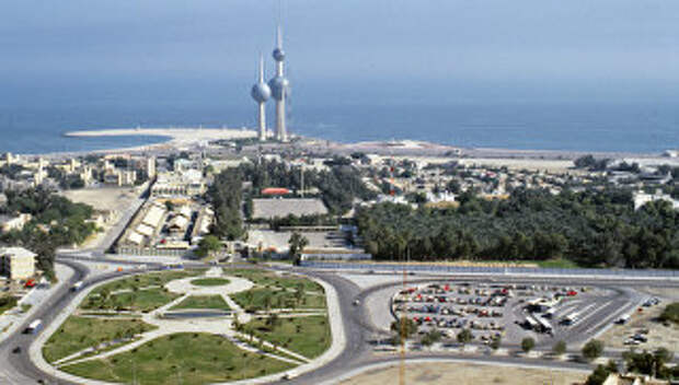 Вид на город Эль-Кувейт. Архивное фото
