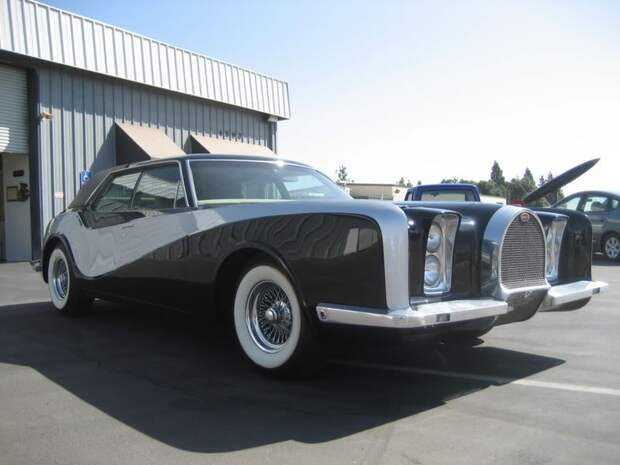 Симбиоз Bugatti и Lincoln в неизвестном Bugincoln (16 фото)