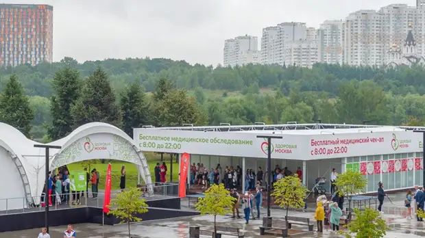 В Депздраве составили портреты посетителей павильонов «Здоровая Москва»