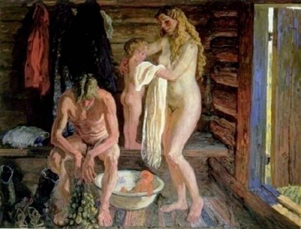 Алексей и Сергей Ткачевы. «Семейная баня».