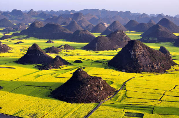 Завораживающая красота Китая: взгляд с высоты