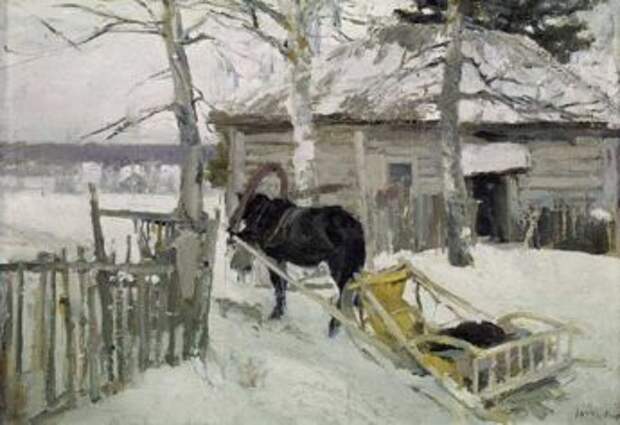 Константин Коровин. Зима, 1894