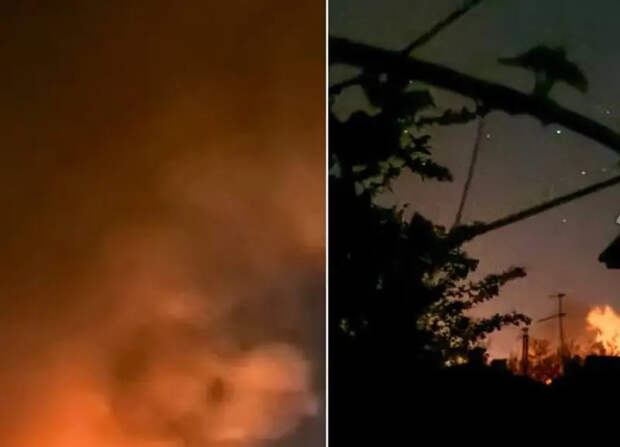 Пожары и вторичная детонация: нанесены новые удары по объектам в Харькове, Полтаве и Днепропетровской области