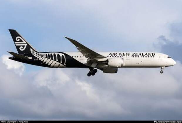 Boeing 787-9 авиакомпании Air New Zealand