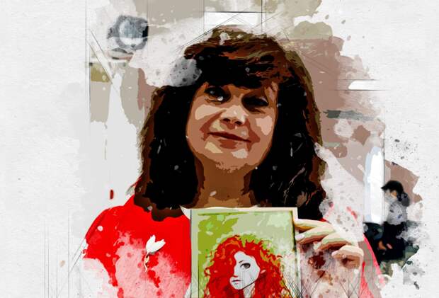 Орловчанка Людмила Перелыгина рисует картины пластилином