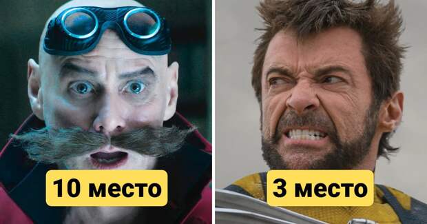 Названы самые прибыльные фильмы за последний год. Вот только первые два места — мультфильмы