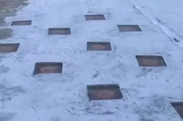 В Петербурге на льду канала нашли аллею славы участников Олимпиады из РФ