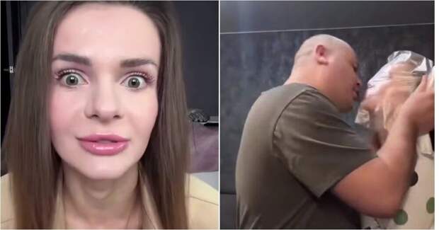 Супруги выбрали необычный способ поцелуев ради гигиены