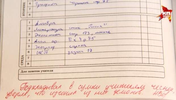 «Сорвал урок. Кричал: «Крым - наш»