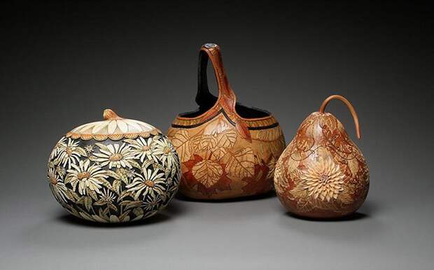 pumpkin29 Шедевры из тыквы от Мэрилин Сандерлэнд