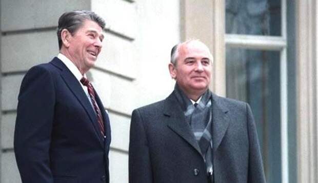 Горбачёв и Рейган