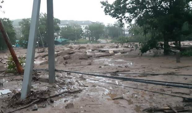 Ребёнок погиб под оползнем в Приморском крае