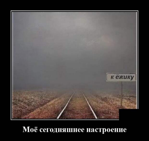 Демотиватор про настроение