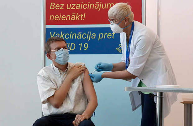 В Латвии в больницы все чаще стали попадать русскоговорящие пациенты с коронавирусом