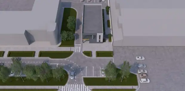 Офисник в стиле минимализм построят рядом с Китайским рынком в Барнауле