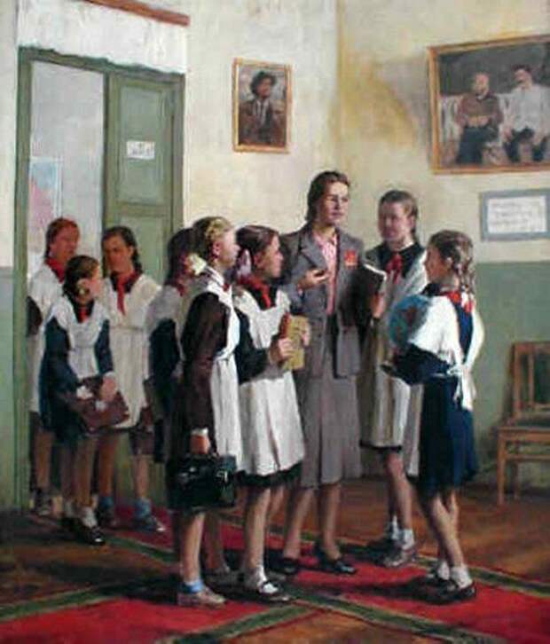 Сегодня в школу - ностальжи по СССР (45 фото)