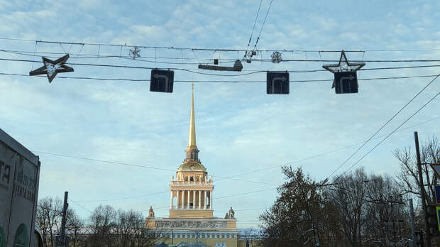 В Петербурге — плюсовая температура